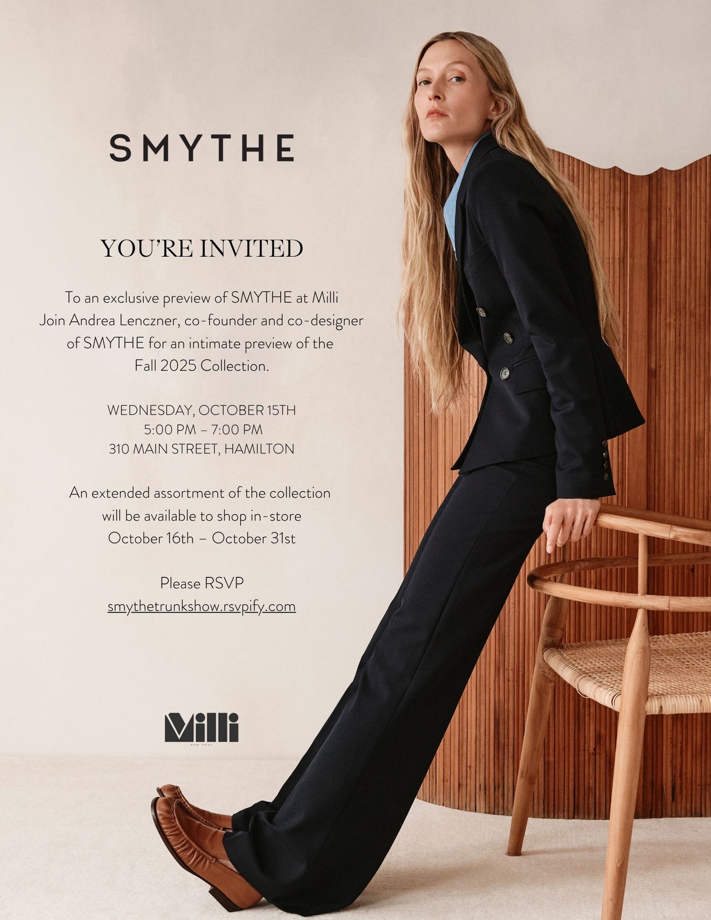 SMYTHE Trunk Show